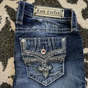 easy crop rock revival jeans